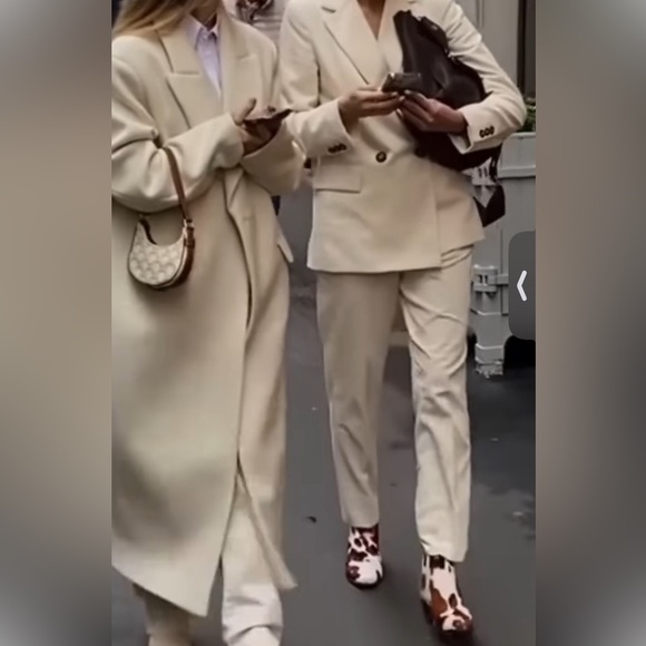 Zara Cow Print Calf Hair Western Ankle Booties - Picture 2 of 14